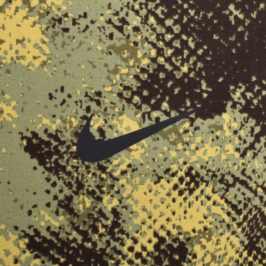 Nike Training Dri Fit Camo T Shirt Green